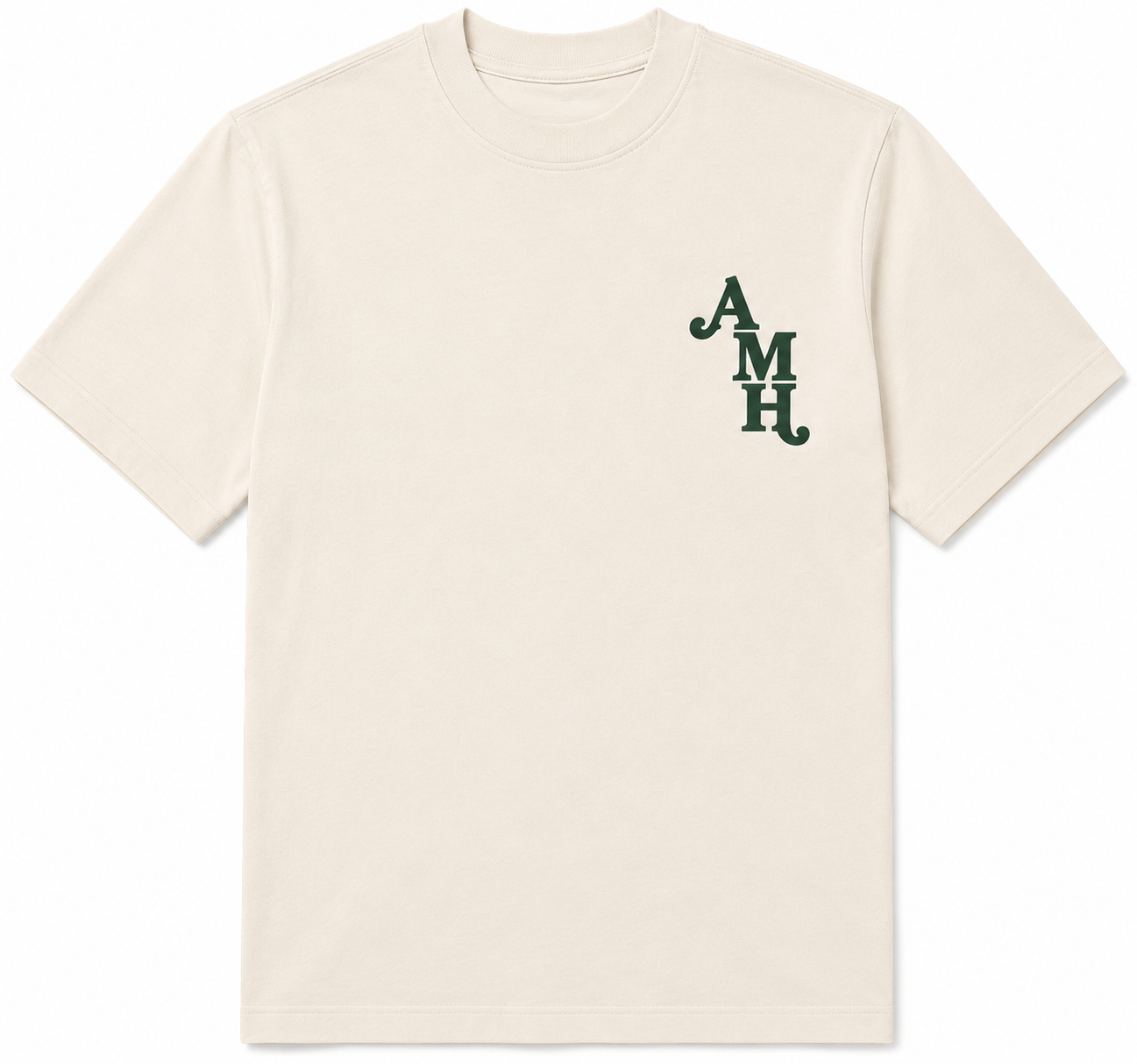 AMH T-Shirt — Cream