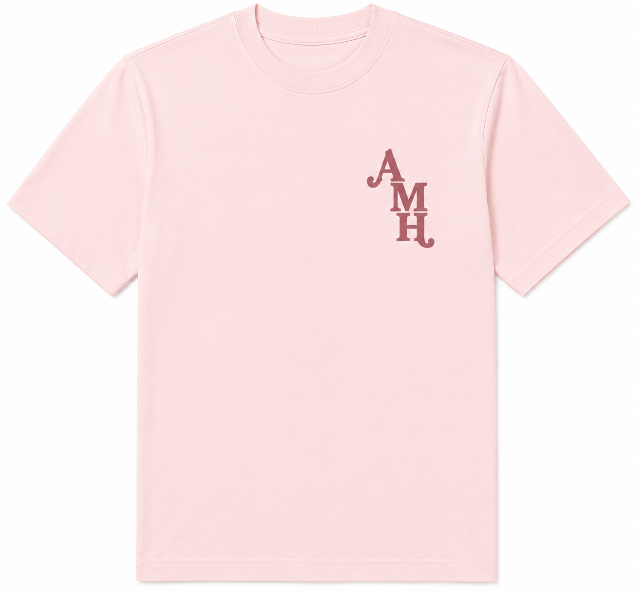 AMH T-Shirt — Soft Pink